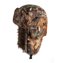 Load image into Gallery viewer, Outdoor Earflap Hat Lei Feng Hat Camouflage Warm Winter Elderly Hat Cap Thick Flaps Ski Hat Unisex Trapper Bomber Cap Earflapp
