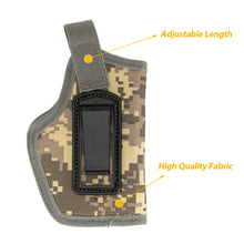 Load image into Gallery viewer, Nylon Tactical Holster Concealed Carry Holster Belt Clip Airsoft Gun Holster for Glock 17 19 Sig Sauer P226 Beretta 92 Colt 1911

