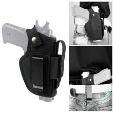 Load image into Gallery viewer, Tactical Gun Holster For Glock 17 18 26 Concealed Carry Gun Pistol Bag All Size Metal Clip Glock Case Gun Holster Hunting
