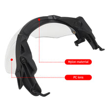 Load image into Gallery viewer, Adjustable Tactical Helmet Flip Goggles Airsoft Paintball FAST Helmet Windproof Anti Fog CS Wargame Protection Anti-frog Goggles
