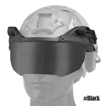 Load image into Gallery viewer, Adjustable Tactical Helmet Flip Goggles Airsoft Paintball FAST Helmet Windproof Anti Fog CS Wargame Protection Anti-frog Goggles
