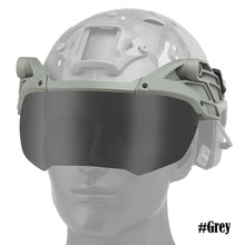 Load image into Gallery viewer, Adjustable Tactical Helmet Flip Goggles Airsoft Paintball FAST Helmet Windproof Anti Fog CS Wargame Protection Anti-frog Goggles
