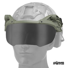 Load image into Gallery viewer, Adjustable Tactical Helmet Flip Goggles Airsoft Paintball FAST Helmet Windproof Anti Fog CS Wargame Protection Anti-frog Goggles
