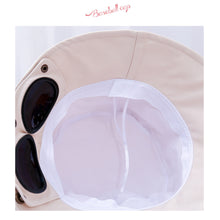 Load image into Gallery viewer, Folding Glasses Hat Personalized Fashion Solid Color Hat Cotton Casual Hat Outdoor Sun Protection Sun Hat
