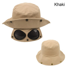 Load image into Gallery viewer, Folding Glasses Hat Personalized Fashion Solid Color Hat Cotton Casual Hat Outdoor Sun Protection Sun Hat
