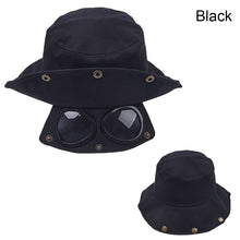 Load image into Gallery viewer, Folding Glasses Hat Personalized Fashion Solid Color Hat Cotton Casual Hat Outdoor Sun Protection Sun Hat

