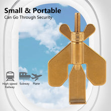 Load image into Gallery viewer, Childproof Portable Hotel Door Lock Live Alone Self-defense Door Stop Travel Anti-theft Door Stopper Safety Latch
