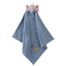 Load image into Gallery viewer, Cute Cartoon Toy Hand Towel Super Absorbent Microfiber Coral Fleece Kitchen Handkerchief High-efficiency Tableware Cleaning Dishcloth Tools for Child
