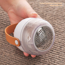 Load image into Gallery viewer, USB Rechargeable Electric Lint Remover Fluff Pellets Cut Fuzz Pellet Trimmer Machine Portable Sweater Shaver Fuzz Spooling Machine Pellets Removal Cutter
