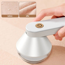 Load image into Gallery viewer, USB Rechargeable Electric Lint Remover Fluff Pellets Cut Fuzz Pellet Trimmer Machine Portable Sweater Shaver Fuzz Spooling Machine Pellets Removal Cutter
