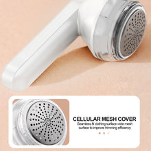 Load image into Gallery viewer, USB Rechargeable Electric Lint Remover Fluff Pellets Cut Fuzz Pellet Trimmer Machine Portable Sweater Shaver Fuzz Spooling Machine Pellets Removal Cutter
