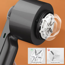 Load image into Gallery viewer, USB Rechargeable Electric Lint Remover Fluff Pellets Cut Fuzz Pellet Trimmer Machine Portable Sweater Shaver Fuzz Spooling Machine Pellets Removal Cutter

