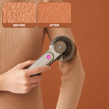 Load image into Gallery viewer, USB Rechargeable Electric Lint Remover Fluff Pellets Cut Fuzz Pellet Trimmer Machine Portable Sweater Shaver Fuzz Spooling Machine Pellets Removal Cutter
