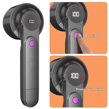 Load image into Gallery viewer, USB Rechargeable Electric Lint Remover Fluff Pellets Cut Fuzz Pellet Trimmer Machine Portable Sweater Shaver Fuzz Spooling Machine Pellets Removal Cutter

