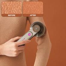 Load image into Gallery viewer, USB Rechargeable Electric Lint Remover Fluff Pellets Cut Fuzz Pellet Trimmer Machine Portable Sweater Shaver Fuzz Spooling Machine Pellets Removal Cutter
