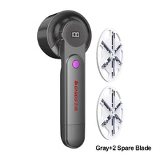 Load image into Gallery viewer, USB Rechargeable Electric Lint Remover Fluff Pellets Cut Fuzz Pellet Trimmer Machine Portable Sweater Shaver Fuzz Spooling Machine Pellets Removal Cutter
