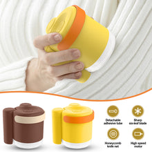 Load image into Gallery viewer, USB Rechargeable Electric Lint Remover with Roll Fluff Pellets Cut Fuzz Pellet Trimmer Machine Portable Sweater Shaver Fuzz Spooling Machine Pellets Removal Cutter
