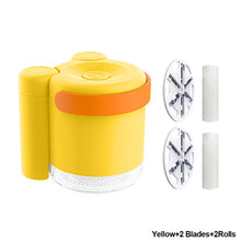 Load image into Gallery viewer, USB Rechargeable Electric Lint Remover with Roll Fluff Pellets Cut Fuzz Pellet Trimmer Machine Portable Sweater Shaver Fuzz Spooling Machine Pellets Removal Cutter
