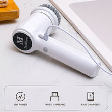 Load image into Gallery viewer, 4 in 1 Multifunction Handheld Electric Cleaning Brush For Shoes Usb Rechargeable Waterproof Kitchen Dishwashing Tool
