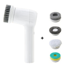 Load image into Gallery viewer, 4 in 1 Multifunction Handheld Electric Cleaning Brush For Shoes Usb Rechargeable Waterproof Kitchen Dishwashing Tool

