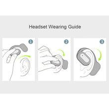 Load image into Gallery viewer, YJ77 Bluetooth Headset Noise Canceling Wireless Earpiece Hands-Free Earphone for Driving Business Office with Microphone
