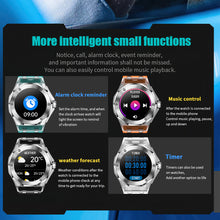 Load image into Gallery viewer, TK19 Smart Watch Men Ice Transparent Case Bluetooth Call Music Playback 4 Games 3M Waterproof Sport Smartwatch Android Ios
