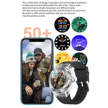 Load image into Gallery viewer, TK19 Smart Watch Men Ice Transparent Case Bluetooth Call Music Playback 4 Games 3M Waterproof Sport Smartwatch Android Ios
