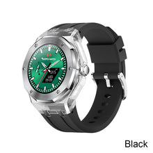 Load image into Gallery viewer, TK19 Smart Watch Men Ice Transparent Case Bluetooth Call Music Playback 4 Games 3M Waterproof Sport Smartwatch Android Ios
