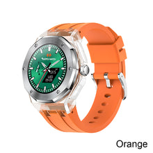 Load image into Gallery viewer, TK19 Smart Watch Men Ice Transparent Case Bluetooth Call Music Playback 4 Games 3M Waterproof Sport Smartwatch Android Ios
