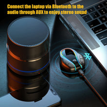 Load image into Gallery viewer, GR07 Wireless-compatible 5.3 Audio Receiver Car Kit Hands-free Call Card Mp3 Player With Colorful Led Backlight Adapter
