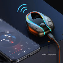 Load image into Gallery viewer, GR07 Wireless-compatible 5.3 Audio Receiver Car Kit Hands-free Call Card Mp3 Player With Colorful Led Backlight Adapter

