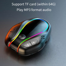Load image into Gallery viewer, GR07 Wireless-compatible 5.3 Audio Receiver Car Kit Hands-free Call Card Mp3 Player With Colorful Led Backlight Adapter
