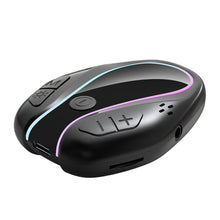 Load image into Gallery viewer, GR07 Wireless-compatible 5.3 Audio Receiver Car Kit Hands-free Call Card Mp3 Player With Colorful Led Backlight Adapter
