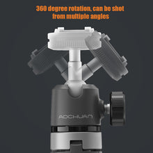 Load image into Gallery viewer, Mini Compact Portable Telescopic Tripod Can Be Rotated 360 Degrees Handheld Portable Bracket Desktop Tripod
