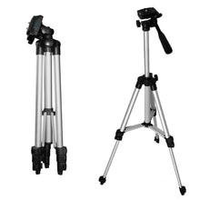 Load image into Gallery viewer, Outdoor Shooting Portable Aluminum Alloy Mobile Phone Camera Universal Tripod 4-section Telescopic Design
