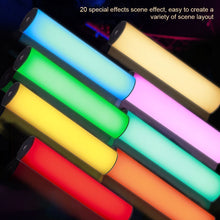 Load image into Gallery viewer, RGB Full-color Ambient Light For Outdoor Photography And Camera Hand-held Magnetic Suction Stick Light Lighting LED Fill Light
