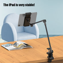 Load image into Gallery viewer, Lazy Artifact Tablet Computer Bedside Desktop Cantilever Mobile Phone Bracket Aluminum Alloy Material Online Class Office Bracket

