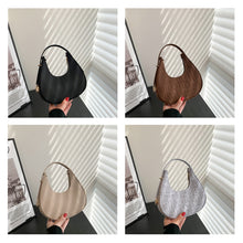 Load image into Gallery viewer, Fashion Niche Crescent Bag Shoulder Bag Versatile Felt Cloth Armpit Bag Women Handbag Shoulder Bag
