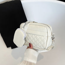 Load image into Gallery viewer, Fashion Versatile Women Shoulder Bag PU Leather Inclined Shoulder Bag Large Capacity Leisure Square Bag
