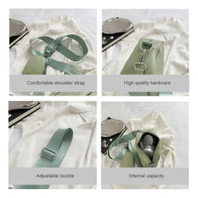Load image into Gallery viewer, Fashion Versatile Women Shoulder Bag PU Leather Inclined Shoulder Bag Large Capacity Leisure Square Bag

