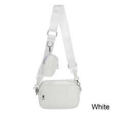 Load image into Gallery viewer, Fashion Versatile Women Shoulder Bag PU Leather Inclined Shoulder Bag Large Capacity Leisure Square Bag
