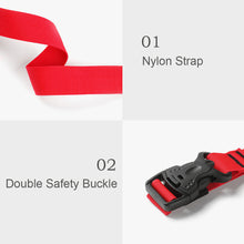 Load image into Gallery viewer, Nylon Cargo Strap Travel Tied Cargo Luggage Fastener Belt Strap With Cam Buckle Travel Kits Outdoor Camping Tool
