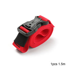 Load image into Gallery viewer, Nylon Cargo Strap Travel Tied Cargo Luggage Fastener Belt Strap With Cam Buckle Travel Kits Outdoor Camping Tool
