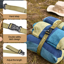 Load image into Gallery viewer, Nylon Cargo Strap Travel Tied Cargo Luggage Fastener Belt Strap With Cam Buckle Travel Kits Outdoor Camping Tool
