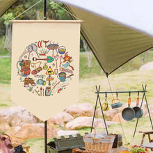 Load image into Gallery viewer, Camping Decor Gift Garden Flags Camping Flag Attractive Camping Gift Decorative Flag Create Happy Atmosphere Wild Lands
