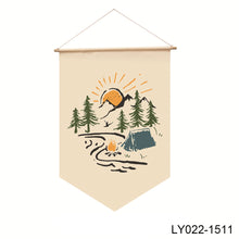 Load image into Gallery viewer, Camping Decor Gift Garden Flags Camping Flag Attractive Camping Gift Decorative Flag Create Happy Atmosphere Wild Lands
