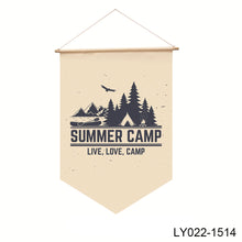 Load image into Gallery viewer, Camping Decor Gift Garden Flags Camping Flag Attractive Camping Gift Decorative Flag Create Happy Atmosphere Wild Lands
