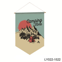 Load image into Gallery viewer, Camping Decor Gift Garden Flags Camping Flag Attractive Camping Gift Decorative Flag Create Happy Atmosphere Wild Lands
