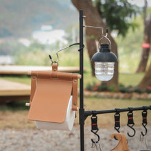 Load image into Gallery viewer, Portable Camping Light Pole Hook Stainless Steel Tent Pole Lamp Hook Camping Equipment Hunting Fishing Lantern Hanger
