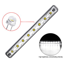 Load image into Gallery viewer, Universal 8LED Car LED Light 12V Daytime Running Light Fog Lamp Driving Light Super Bright White Light Auxiliary Lamp

